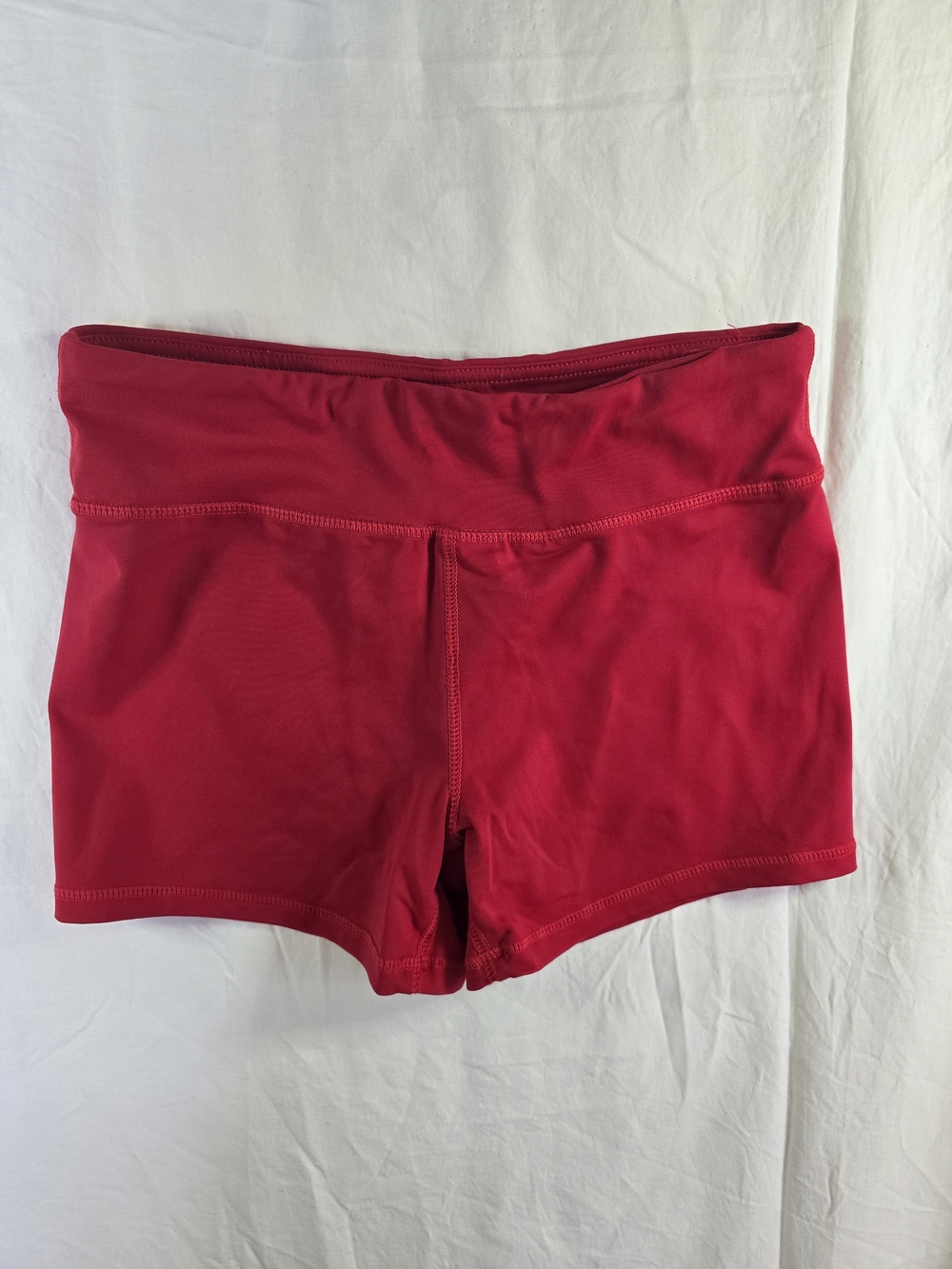 Red Women's Bike Shorts